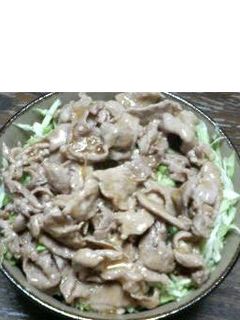 汁(つゆ)が激ウマ♡しょうが焼き丼-レシピのメイン写真