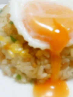 納豆炒飯 簡単私流-レシピのメイン写真