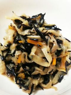切り干し大根とひじきの煮物-レシピのメイン写真