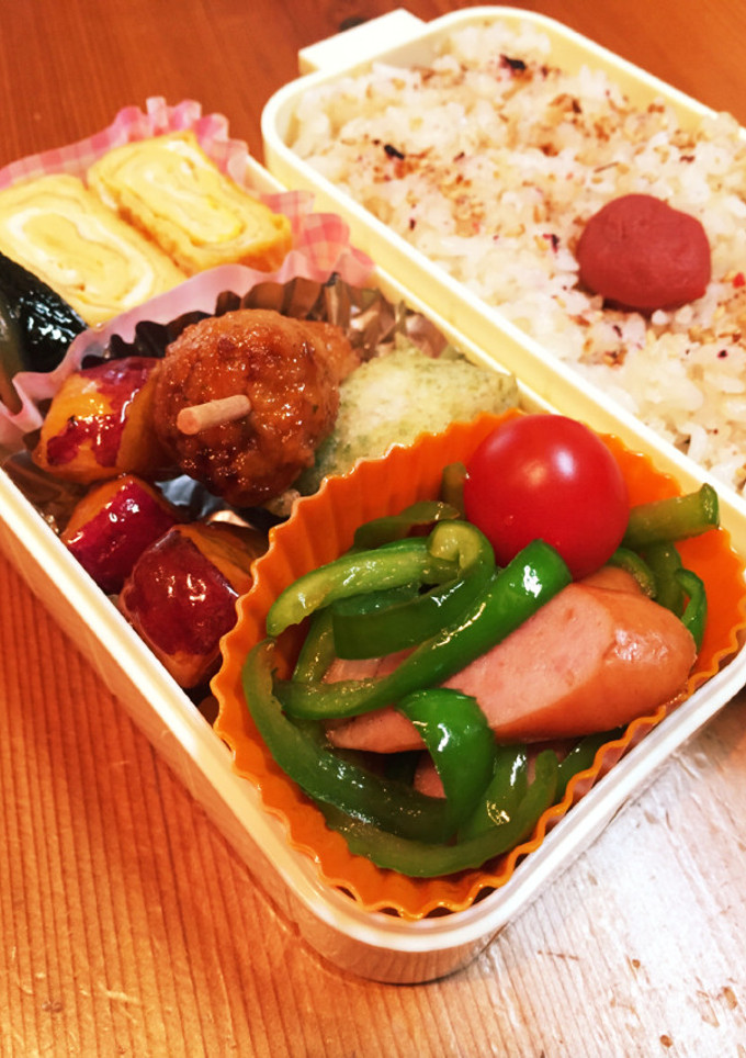 お弁当の彩りに！ピーマンとソーセージ炒め-レシピのメイン写真