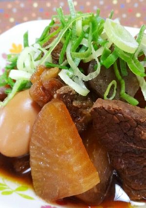 トロ～リ絶品♪♪大根と牛すじ煮込み❤❤❤-レシピのメイン写真