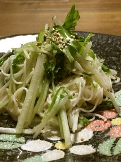 アレンジそうめん 塩ごま和え-レシピのメイン写真