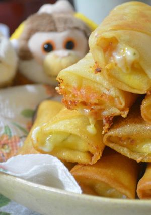 ＊ネギとチーズの春巻☆お弁当にも＊-レシピのメイン写真