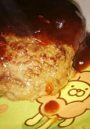 **ふわふわハンバーグ**-レシピのメイン写真