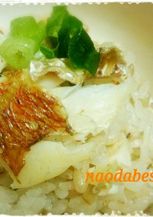 鯛と山椒と生姜のご飯(#^^#)-レシピのメイン写真