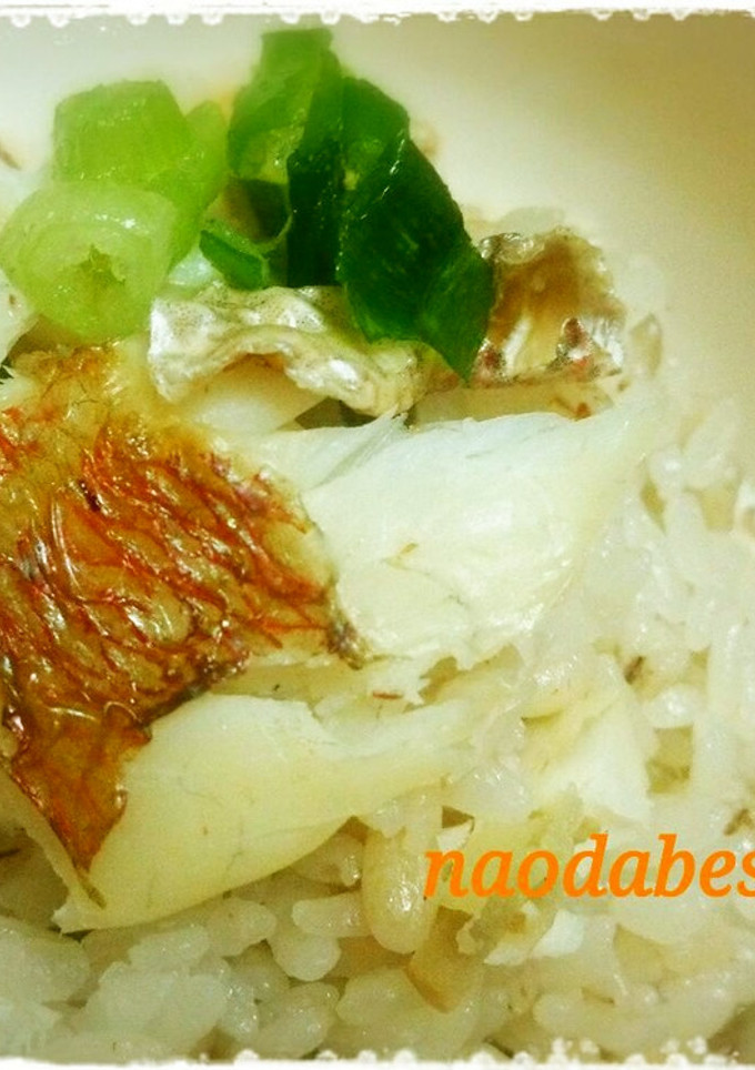 鯛と山椒と生姜のご飯(#^^#)-レシピのメイン写真