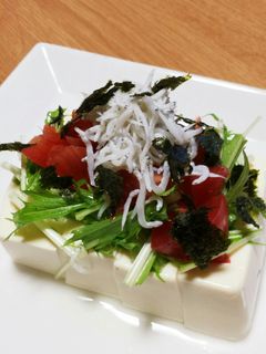 しらすと豆腐のサラダ-レシピのメイン写真
