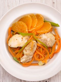 鶏ささみのオレンジマリネ-レシピのメイン写真