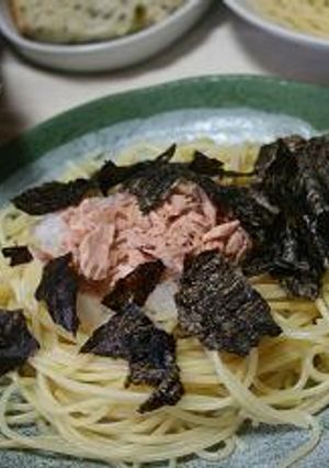 おろしツナスパゲティ-レシピのメイン写真