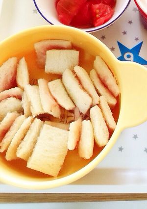 離乳食に♡イチゴジャムサンドイッチ-レシピのメイン写真