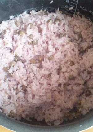 ツタンカーメンの豆 de ピンクのごはん-レシピのメイン写真