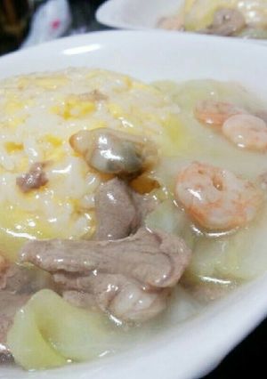簡単!海鮮あんかけチャーハン-レシピのメイン写真