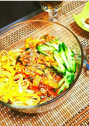 オモニ直伝☆そうめん☆簡単ビビン麺-レシピのメイン写真