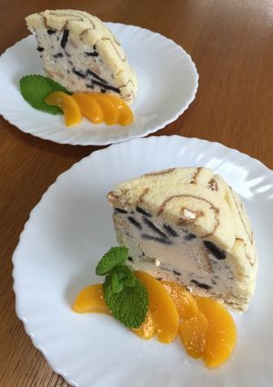 材料3つ⁉︎簡単アイスドームケーキ♪-レシピのメイン写真