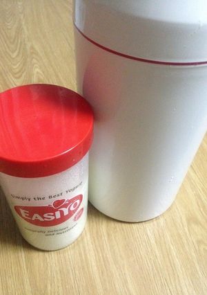 ヨーグルトと牛乳で手作りヨーグルト-レシピのメイン写真