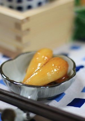 らっきょうの甘味噌漬け-レシピのメイン写真