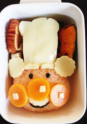 キャラ弁☆簡単ジャムおじさん-レシピのメイン写真