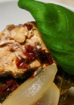 サヴォイキャベツとサバ缶の煮物-レシピのメイン写真