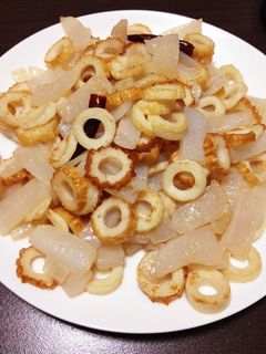 コンニャクとちくわのきんぴら-レシピのメイン写真