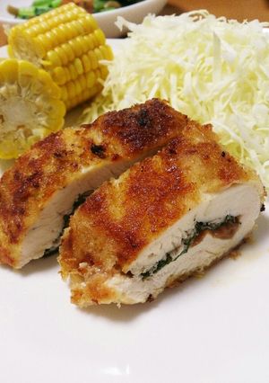 鶏むね肉の梅しそ焼き-レシピのメイン写真