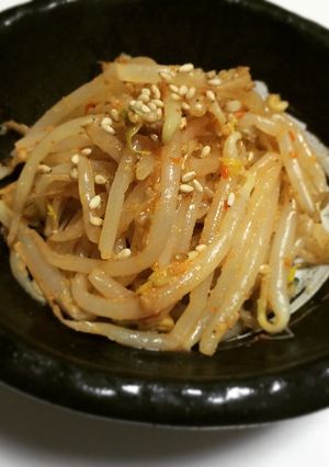 簡単なのに美味し過ぎる！もやしのナムル風-レシピのメイン写真