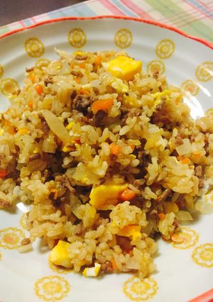 挽肉と野菜の世界一チャーハン!-レシピのメイン写真