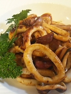 いかとまるごとにんにくバター醤油味-レシピのメイン写真