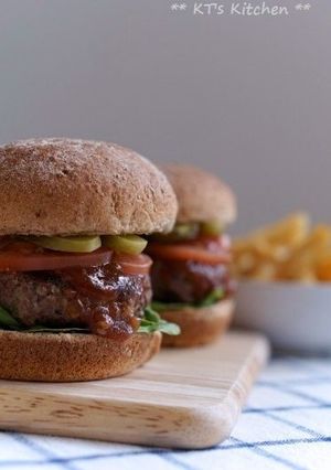ラム肉とミックススパイスのバーガー-レシピのメイン写真