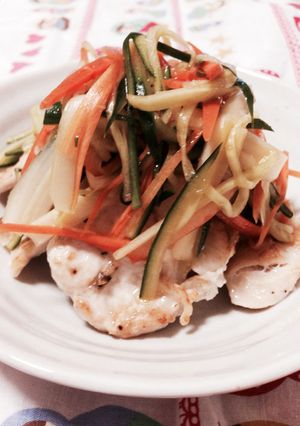 鶏胸肉とたっぷり野菜-レシピのメイン写真