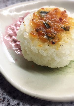 トースターで！ねぎ味噌焼きおにぎり-レシピのメイン写真