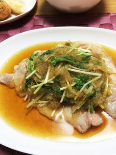 豚のみぞれあんかけ-レシピのメイン写真