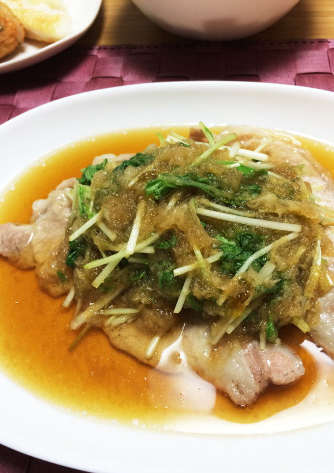 豚のみぞれあんかけ-レシピのメイン写真