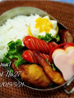 今日の高校生弁当20150521-レシピのメイン写真