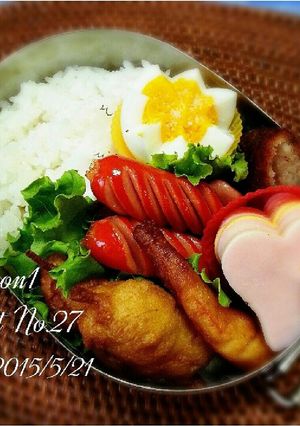 今日の高校生弁当20150521-レシピのメイン写真