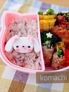 幼稚園 お弁当♡たれみみうさぎ 簡単-レシピのメイン写真