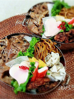 今日の高校生弁当20150528-レシピのメイン写真