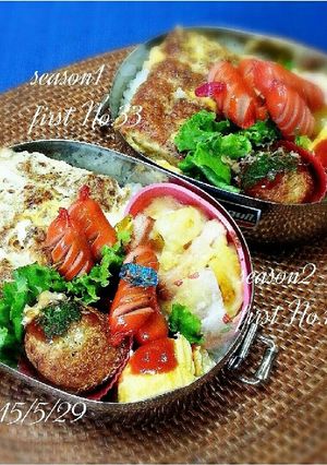 今日の高校生弁当20150529-レシピのメイン写真
