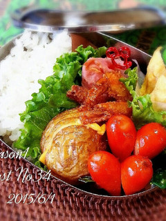 今日の高校生弁当20150601-レシピのメイン写真