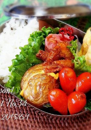 今日の高校生弁当20150601-レシピのメイン写真