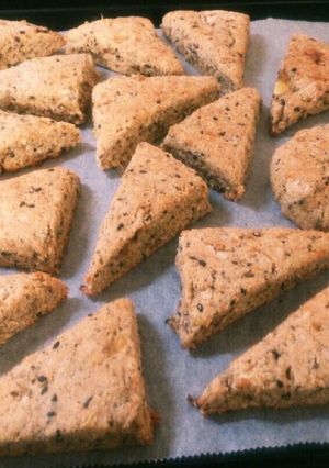 生おからの黒ゴマきな粉バナナクッキー-レシピのメイン写真