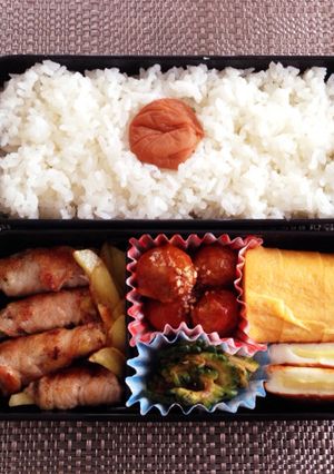 【旦那】豚肉巻き弁当-レシピのメイン写真