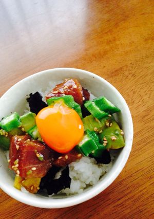 漬けマグロのアボカド丼-レシピのメイン写真