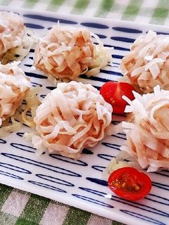 餃子の皮でつくる豆腐入り焼売-レシピのメイン写真