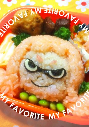 キャラ弁＊スプラトゥーン作ってみなイカ？-レシピのメイン写真