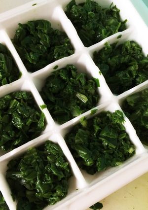 ★離乳食中期★ちんげん菜！青梗菜！-レシピのメイン写真