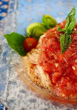 シャリキントマトのカッペリーニ-レシピのメイン写真