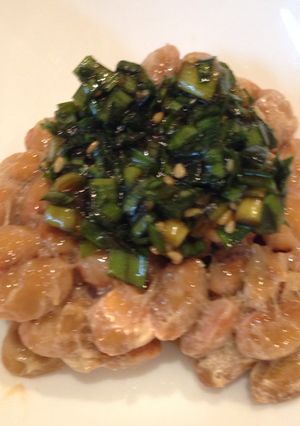 ご飯がススム☆納豆のニラジャンかけ☆-レシピのメイン写真