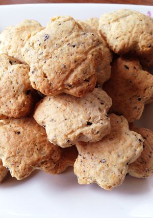 きなこと黒ごまのクッキー-レシピのメイン写真