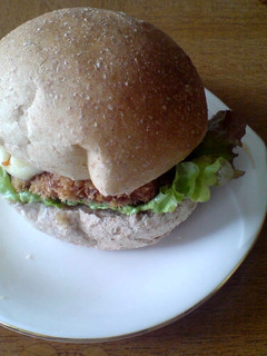 豆腐バーグカツバーガー-レシピのメイン写真