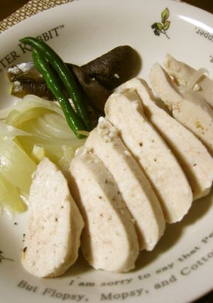 鶏胸肉が……♪蒸し焼き塩麹チキン-レシピのメイン写真
